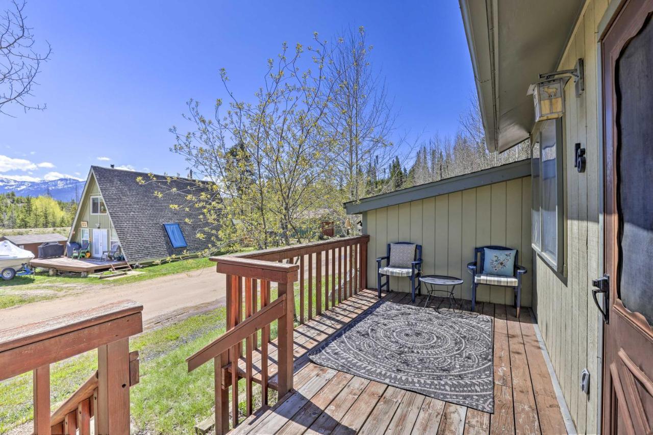 Grand Lake Home Fireplace, Deck And Mountain Views 外观 照片