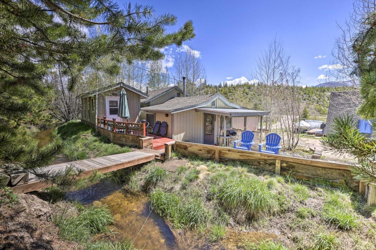 Grand Lake Home Fireplace, Deck And Mountain Views 外观 照片