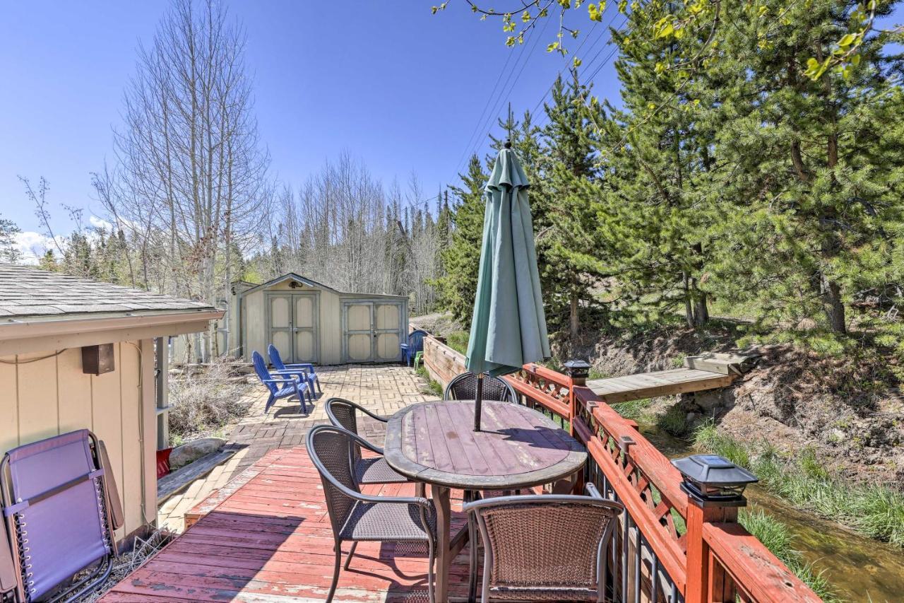Grand Lake Home Fireplace, Deck And Mountain Views 外观 照片