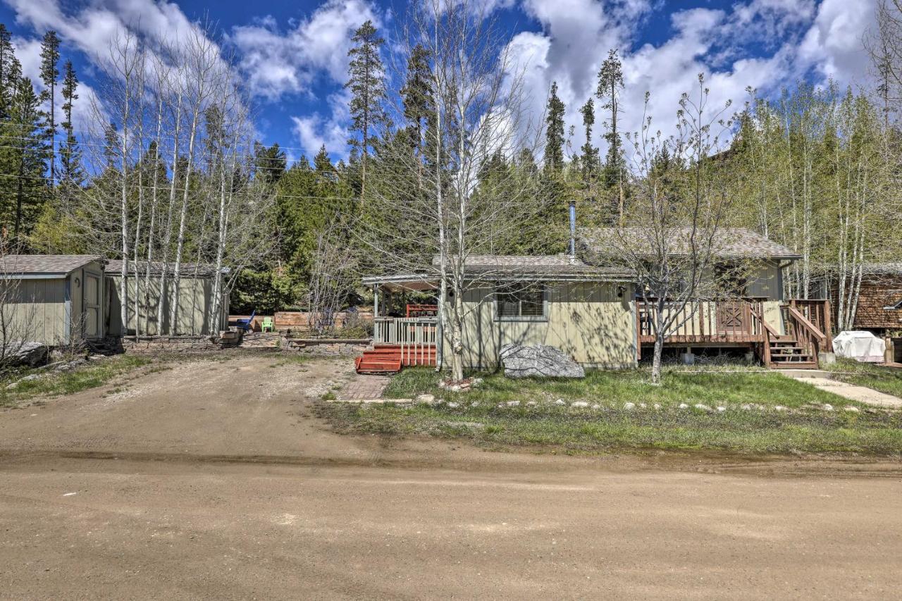 Grand Lake Home Fireplace, Deck And Mountain Views 外观 照片
